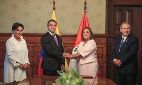 Dina Boluarte sostuvo reunión bilateral con presidente Daniel Noboa en Ecuador - Diario La Noticia Perú