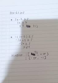 Check spelling or type a new query. Nilai X Yg Memenuhi Pertidaksamaan 3x 2 5 Adalah Brainly Co Id