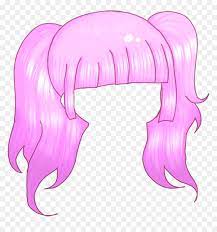 #gacha #gachalife #gachastudio #gachalifeedit #gachaedit #gachaedits #gachaoutfit #gachalifeoutfit. Gacha Hair Cute Twintails Pigtails Chiesuka Gacha Life Hair Pink Hd Png Download Vhv