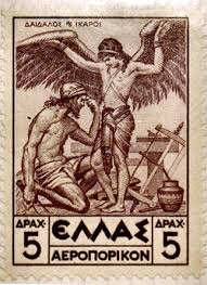 To escape, daedalus built wings for himself and icarus, fashioned with feathers held together with wax. Icarus And Daedalus Icarus Tragic Death