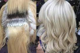 Color Correction Blurring To The Perfect Blonde Platinum Blonde Hair Hair Styles Hair Beauty
