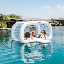 10 best inflatable lake toys of may 2021. Giant Cabana Dayclub Float Funboy