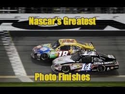 In the latest nascar on nbc podcast with nate ryan, jeff burton recalls his own experiences at talladega and what he saw from brad. Nascar S Greatest Photo Finishes Youtube