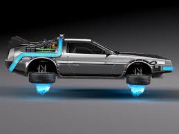 Back To The Future 2 Delorean 3d Model In 2020 Back To The Future Delorean Future Car