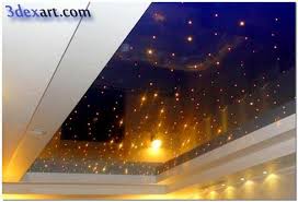 Fiber Optic Star Ceiling Starry Sky Stretch Ceiling Lighting Ideas Step By Step To Make Star Ceiling In Your Star Ceiling Ceiling Light Design Ceiling Lights