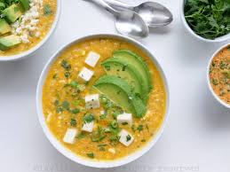 Anillos de la papa con salsa ranch casera. Locro O Sopa De Quinua Con Queso Recetas De Laylita