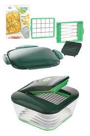 Equipped with multiple blades, it makes quick work of food for tasty salads and casseroles. Genius Nicer Dicer Chef 9 Teilig