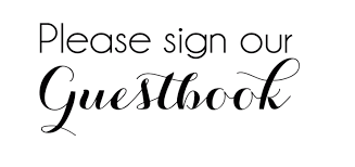 Please Sign Our Guestbook Free Printable Room Surf Com