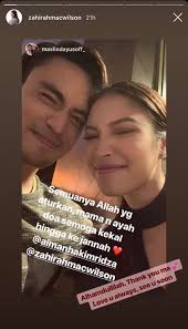 Kontroversi ini menjadi semakin hangat apabila gambar tersebut disertakan dengan kapsyen dan hashtag romantik. Ibu Restui Cinta Sejati Zahirah Aiman Hakim