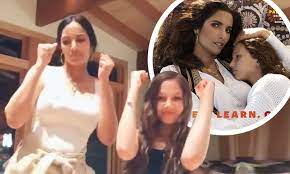Padma lakshmi and daughter krishna's father, adam dell, are dating again. Padma Lakshmi Reveals She S Always Been Pretty Strict About What Her Daughter Krishna 10 Eats Daily Mail Online