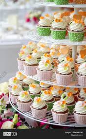 Over 80% new & buy it now; Wedding Cupcakes Tower Image Photo Free Trial Bigstock