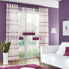 Dekostoff Transparent Mit Blockstreifen Und Ornamenten 140 Cm Breit Scherli Gardine Mit Langsstreifen 280 Cm Ho Vorhange Gardinen Rote Wohnzimmer Vorhange