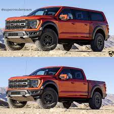 Tundra currently has 50 less hp than a powerboost and almost 1/2 the gas mileage (13 vs 24), a decade old interior and no 7.2 kw generator. 2021 Ford F 150 Broncosaurus Rendering Turns Raptor Truck Into An Suv Autoevolution