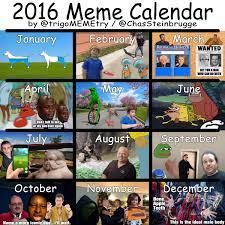 Trigomemetry On Twitter Meme Calendar Update