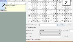 Image result for charmap
