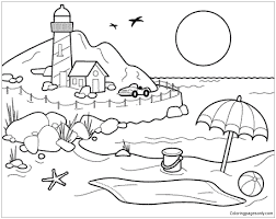 Luxury soccer ball coloring page 94 on seasonal colouring pages. Beach Ball Coloring Pages Nature Seasons Coloring Pages Coloring Pages For Kids And Adults