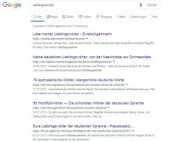 Ist ein kostenloses nachschlagewerk für synonyme und fremdwörter. Liste Meiner Lieblingsworter