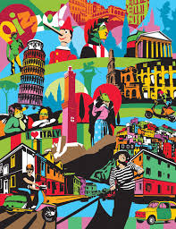 Pop Art Paintings Of Brazilian Artist Lobo Lobo Pop Art Pop Art Painting Graphic Art Prints Pop Art Artists