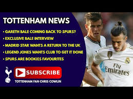 Get latest tottenham hotspur news, tottenham transfer news, spurs injury news, match preview, tottenham fixtures, thfc results, news now on north london derby. Tottenham News Gareth Bale To Return To Tottenham Spurs Are Bookies Favourite To Sign Madrid Star Youtube