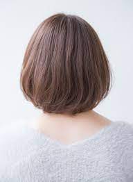 横顔も綺麗に見える ふんわりボブ 髪型ボブ 髪型 ボブ ヘアスタイル ボブ