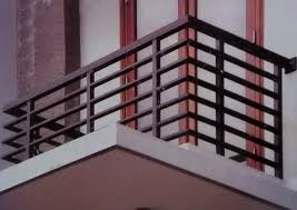 Inilah harga murah & model elegan pagar balkon : Desain Pagar Balkon Minimalis Radea