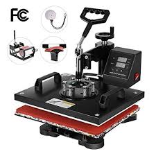 Vivohome 5 In 1 Swing Away Clamshell Printing Heat Press Https Www Amazon Com Dp B07rzk5yv1 Ref Cm Sw Heat Press Machine Heat Press Transfers Heat Press