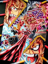 Luffy Vs Katakuri One Piece Manga Dessin One Piece Dessin Manga
