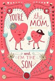 Flip through our 10 favorite funny valentines for 2020. Lucky You Re My Mom Valentine S Day Card Valentines For Mom Love Cards Funny Valentines Cards