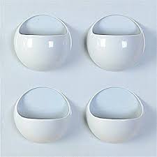 Backed by expert customer service. Amazon Com J C Arts Strong Self Adhesive Hanging Shelves Wall Floating Plastic Shelf Brackets Stora Bathroom Storage Racks Wall Basket Storage Plastic Shelves