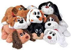 The plush dogs had droopy eyes and oversized floppy ears. Pound Puppies Flair Ghost Of The Doll