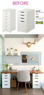 20 Smart And Gorgeous Ikea Hacks Save Time And Money With Functional Designs And Beautiful Transformations Great Ideas Ikea Storage Ikea Diy Ikea Desk Hack