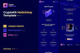 Crypto Mailchimp Email Templates Campaign Monitor Templates Email Template Mailchimp