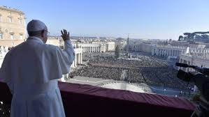 The term urbi et orbi evolved from the consciousness of the ancient roman empire. Urbi Et Orbi Christmas Message And Blessing Of Pope Francis Vatican News