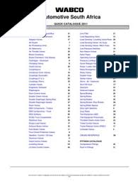 Your direct contact to wabco wabco north america wabco usa llc 1220 pacic drive auburn hills, mi 48326. Wabco Wabco Automotive South Africaautomotive South Africa Anti Lock Braking System Cylinder Engine