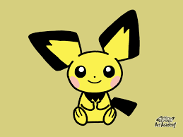 Pichu ist ein pokémon mit dem typ elektro und existiert seit der zweiten spielgeneration. Zeichnung Pichu Pokemon Fanart
