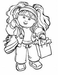 These alphabet coloring sheets will help little ones identify uppercase and lowercase versions of each letter. Cabbage Patch Kids Coloring Pages Fantasy Coloring Pages
