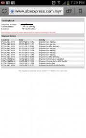 Less or more a digit number or space between the tracking number. Abx Express Terrible Ridiculous Intolerable