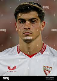 Siviglia, Spagna. 20 settembre 2023. Juanlu Sanchez del Sevilla FC durante  la partita di UEFA Champions League, gruppo B, tra il Sevilla FC e il RC  Lens ha giocato al Ramon Sanchez