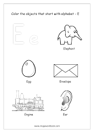 Classroom objects can be a boring topic to teach in class, so feel free to limit the number of flashcards you use. Alphabet Picture Coloring Pages Things That Start With Each Alphabet Free Printable Kindergarten Worksheets Megaworkbook