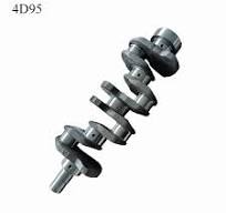 High Performance Forged Diesel Engine Crankshaft for Komatsu-4D95