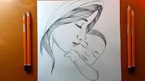 Disegni di squali da stampare e colorare gratis portale bambini sea shark fish coloring coloringpages coloringinspi. Disegni Facile Come Disegnare Madre E Bambino Per Lo Piu Semplice Disegno A Matita Youtube