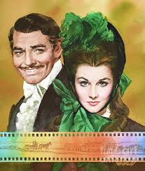 Gone With The Wind Beach Towel by Tom McNeely