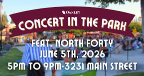 Oakley Concert in the Park: North Forty