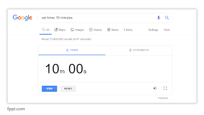 We did not find results for: Set Timer For 10 Minutes Presentation With Google Timer Widget