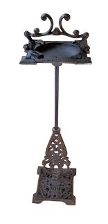 It has very little carbon in it. Art Deco Heavy Cast Iron Ashtray Stand W Handle For Cigars And Cigarettes Outdoors Walmart Com Walmart Com