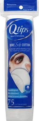 Saie reusable beauty rounds (3 pack) cotton pads makeup remover brand new. Q Tips Cotton Beauty Rounds 75 Ct Fry S Food Stores