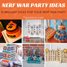 Build your own customized nerf gun cabinet with our easy to follow plans. 26 Brilliant Nerf War Party Ideas For The Ultimate Battle Tip Junkie