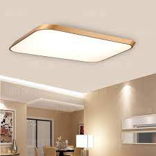 I have a fan with lights in my ceiling. Buy Floureon Super Thin 48w Led Ceiling Light 2 4g Wireless Remote Control Infinite Dimming 29 5inchled Flush Mount Ceiling Light 3000lm 100 240v Suitable For Living Room Bedroom Hotel Bakery Etc In Stock