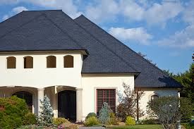 Daltile's blue tile is an ideal companion with both warm or cool tones. Happy Insurance Awareness Day Davinci Roofscapes