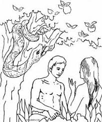 Adam and eve coloring pages (free & printable) this is the next coloring sheet in our series about creation. Adam And Eve Coloring Page
